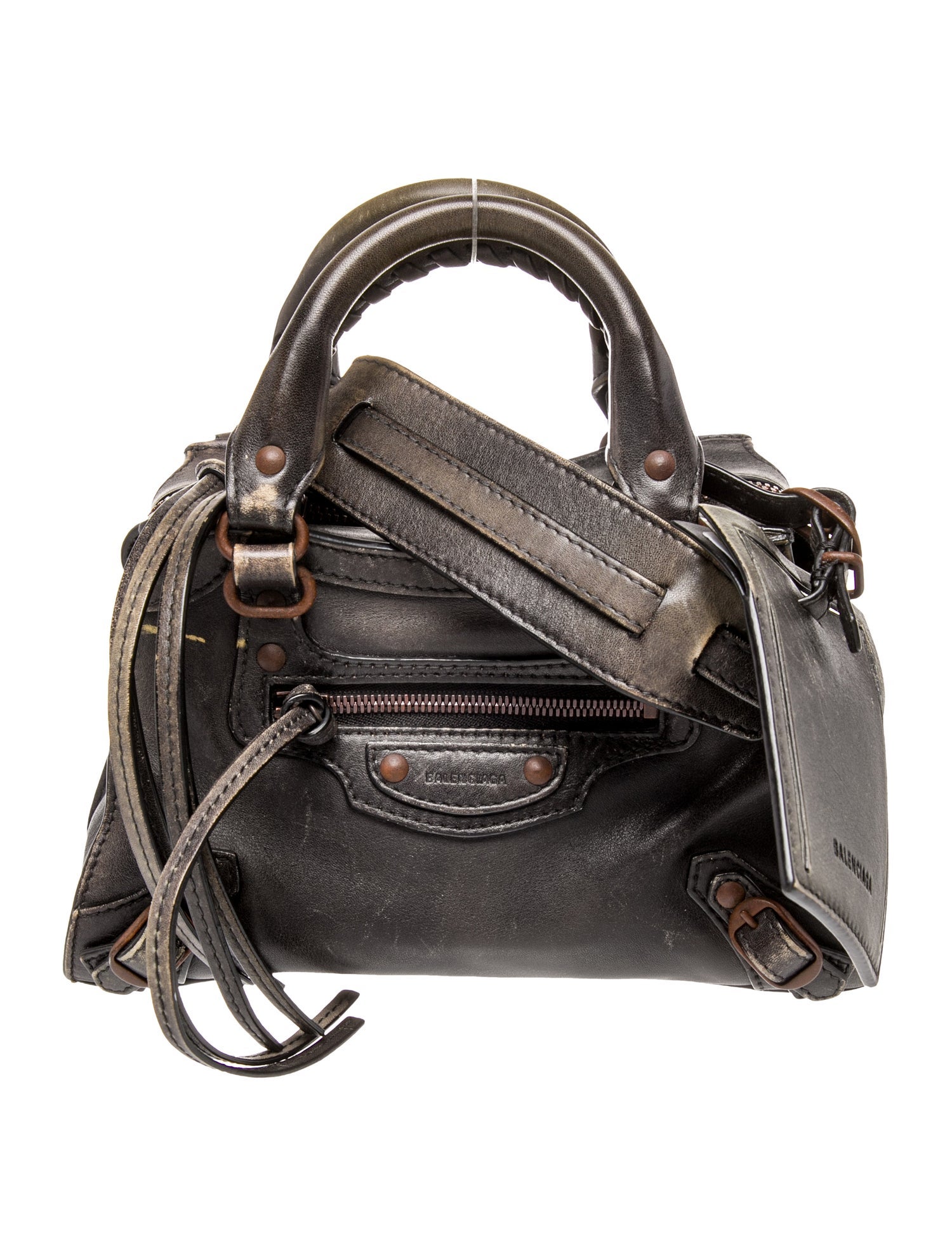 Balenciaga Leather Classic City Mini